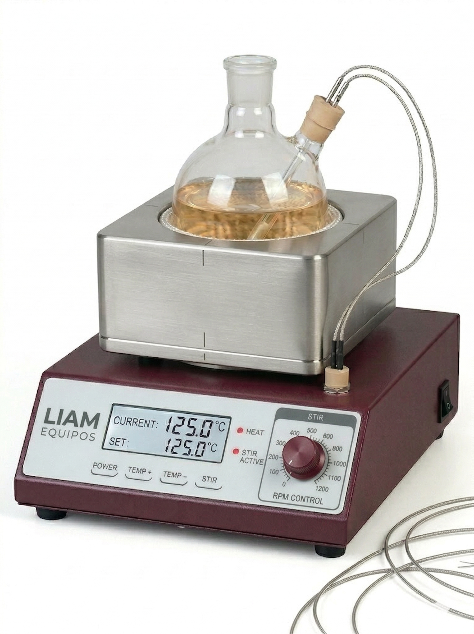 Manta de calentamiento (multipuesto) con agitación
